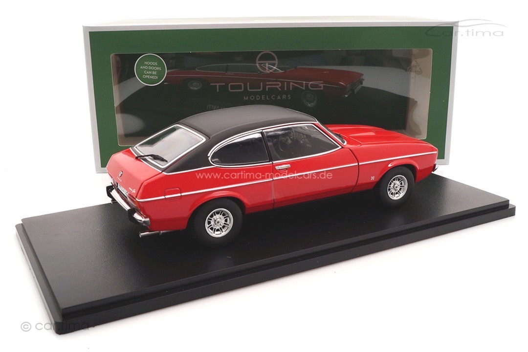 Ford Capri II Ghia 3.0 rot Touring 1:18 18081201 Ford Capri II Ghia 3.0 rot Touring 1:18 18081201