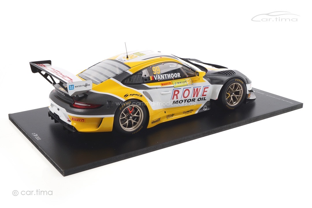 Porsche 911 GT3 R Macau 2019 Laurens Vanthoor Spark 1:18 18SA023 Porsche 911 GT3 R Macau 2019 Laurens Vanthoor Spark 1:18 18SA023