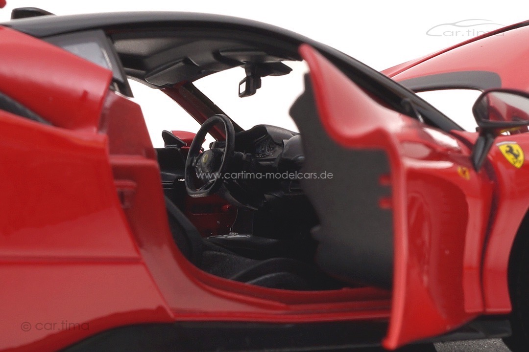 Ferrari SF90 Stradale Hybrid 1000hp 2019 rot Bburago 1:18 18-16015