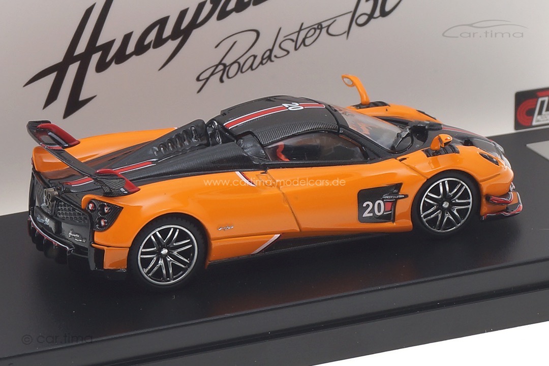 Pagani Huayra Roadster BC orange LCD Models 1:64 LCD64011-OR Pagani Huayra Roadster BC orange LCD Models 1:64 LCD64011-OR