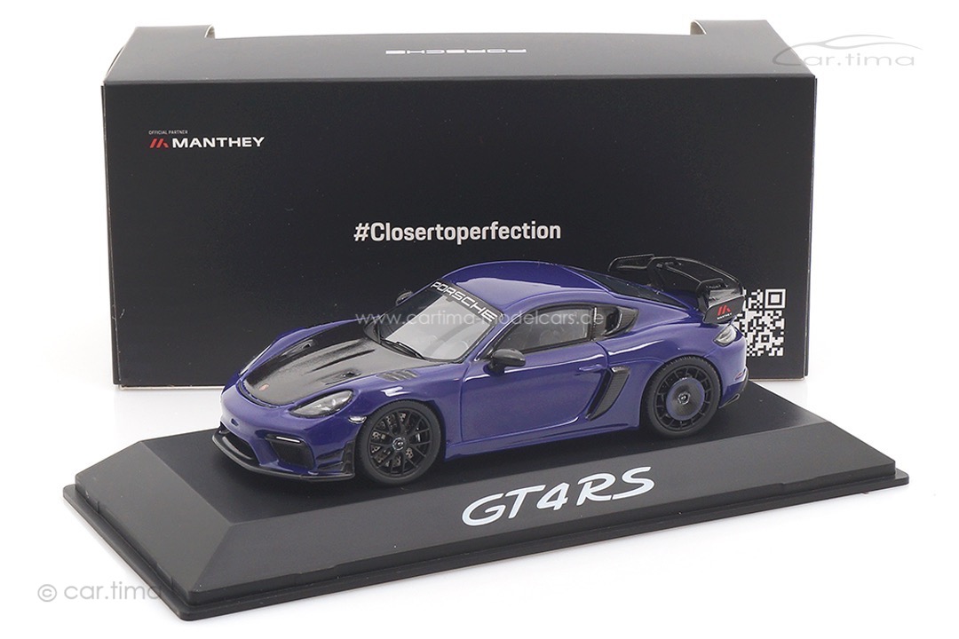 Porsche 718 Cayman GT4 RS Ultraviolett Spark 1:43 WAP0206030TCAY