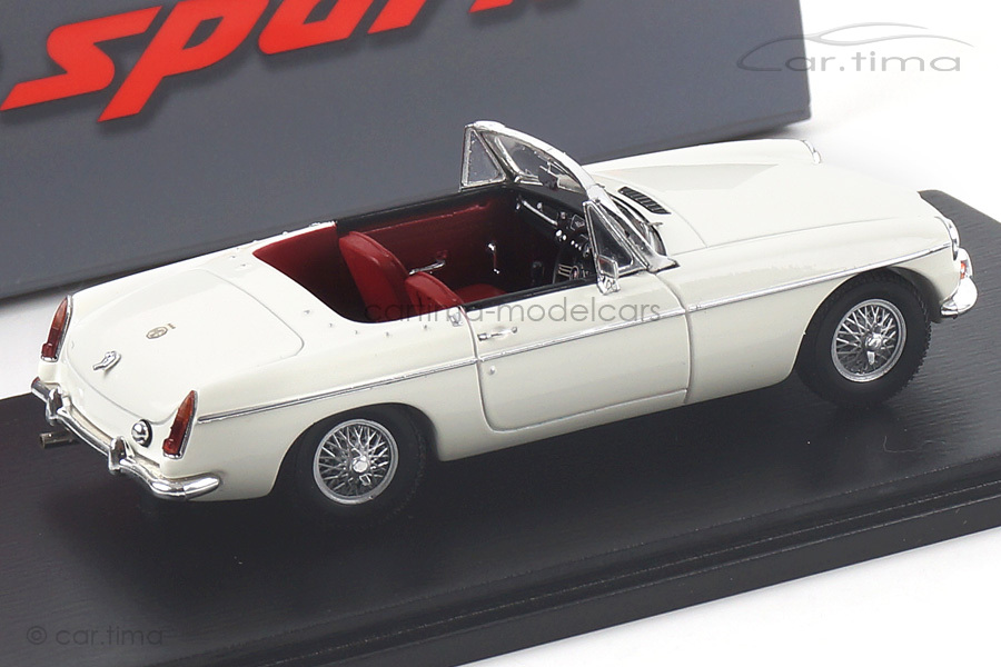 MG B Convertible weiß Spark 1:43 S4139 MG B Convertible weiß Spark 1:43 S4139