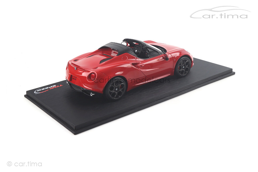 Alfa Romeo 4C Spider Rosso Alfa TopSpeed 1:18 TS0016 Alfa Romeo 4C Spider Rosso Alfa TopSpeed 1:18 TS0016