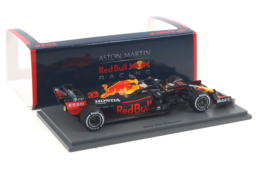 Aston Martin Red Bull RB16 Barcelona Test 2020 Max Verstappen Spark 1:43 S6458 Aston Martin Red Bull RB16 Barcelona Test 2020 Max Verstappen Spark 1:43 S6458