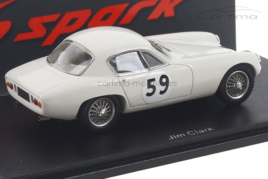 Lotus Elite Brands Hatch 1958 Jim Clark Spark 1:43 S8215 Lotus Elite Brands Hatch 1958 Jim Clark Spark 1:43 S8215