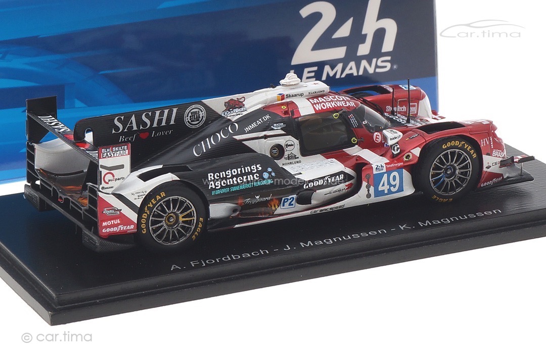Oreca 07-Gibson 24h Le Mans 2021 Fjordbach/Magnussen/Magnussen Spark 1:43 S8254 Oreca 07-Gibson 24h Le Mans 2021 Fjordbach/Magnussen/Magnussen Spark 1:43 S8254