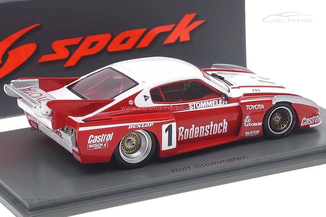 Toyota Celica LB Turbo GR. 5 DRM Hockenheim 1978 Rolf Stommelen Spark 1:43 S7701 Toyota Celica LB Turbo GR. 5 DRM Hockenheim 1978 Rolf Stommelen Spark 1:43 S7701