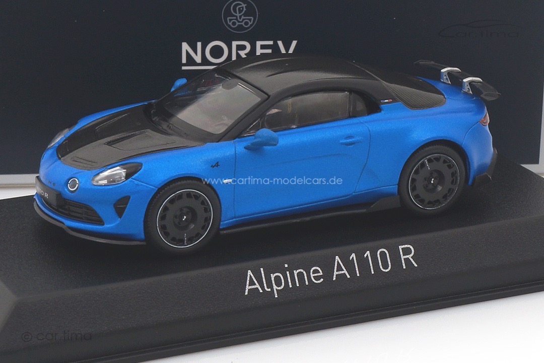Alpine A110 R Matt Alpine Blue Norev 1:43 517872