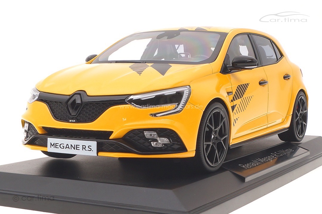 Renault Megane R.S. Ultime 2023 Sirius Yellow Norev 1:18 185395 Renault Megane R.S. Ultime 2023 Sirius Yellow Norev 1:18 185395