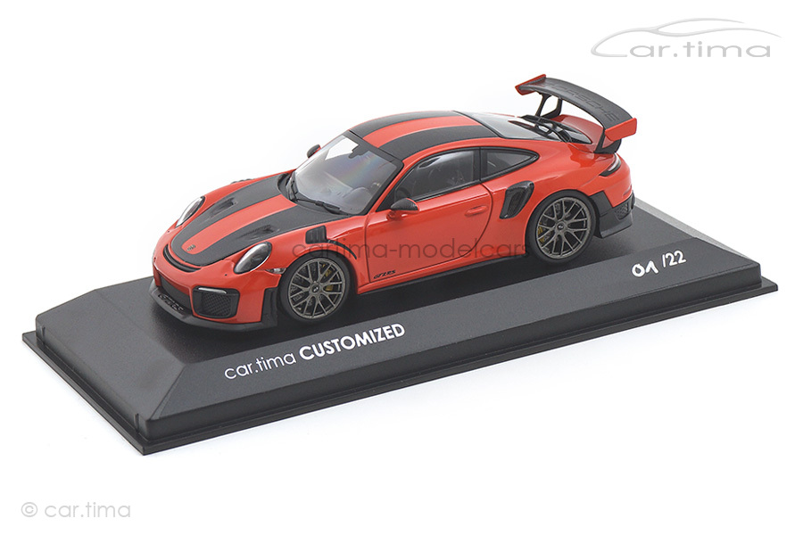 Porsche 911 (991 II) GT2 RS Weissach Paket Lava orange/Rad platinum car.tima CUSTOMIZED Porsche 911 (991 II) GT2 RS Weissach Paket Lava orange/Rad platinum car.tima CUSTOMIZED