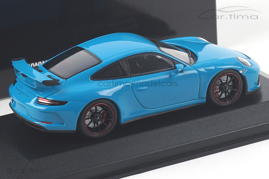 Porsche 911 GT3 (991 II) Miamiblau Minichamps 1:43 410066022 Porsche 911 GT3 (991 II) Miamiblau Minichamps 1:43 410066022
