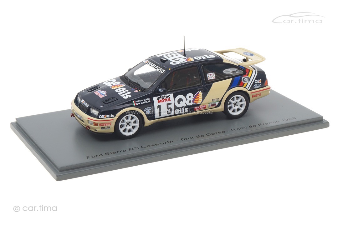 Ford Sierra RS Cosworth Tour de Corse 1989 Cunico/Sghedoni Spark 1:43 S8707