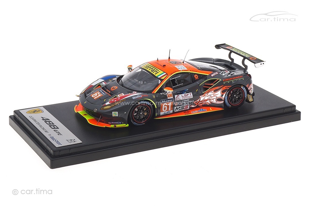 Ferrari 488 GTE 24h Le Mans 2017 Griffin/Mok/Sawa LookSmart 1:43 LSLM072 Ferrari 488 GTE 24h Le Mans 2017 Griffin/Mok/Sawa LookSmart 1:43 LSLM072