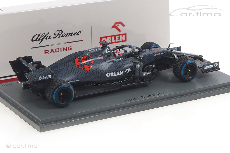 Alfa Romeo Racing Orlen C39 Fiorano Circuit Shakedown 2020 Kimi Räikkönen Spark 1:43 S6455 Alfa Romeo Racing Orlen C39 Fiorano Circuit Shakedown 2020 Kimi Räikkönen Spark 1:43 S6455