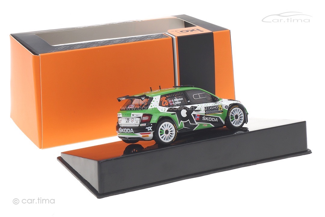 Skoda Fabia Rally2 Evo Winner Rallye Monte Carlo 2021 Mikkelsen/Floene IXO 1:43 RAM788LQ Skoda Fabia Rally2 Evo Winner Rallye Monte Carlo 2021 Mikkelsen/Floene IXO 1:43 RAM788LQ