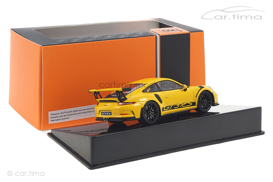 Porsche 911 (991) GT3 RS Racinggelb IXO 1:43 MOC299 Porsche 911 (991) GT3 RS Racinggelb IXO 1:43 MOC299