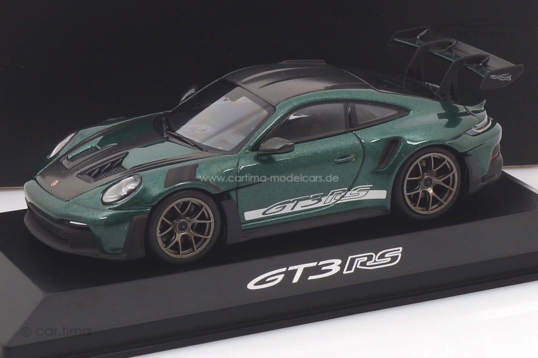 Porsche 911 (992) GT3 RS Racinggreen met. Minichamps 1:43 WAP0202100TGT3 Porsche 911 (992) GT3 RS Racinggreen met. Minichamps 1:43 WAP0202100TGT3