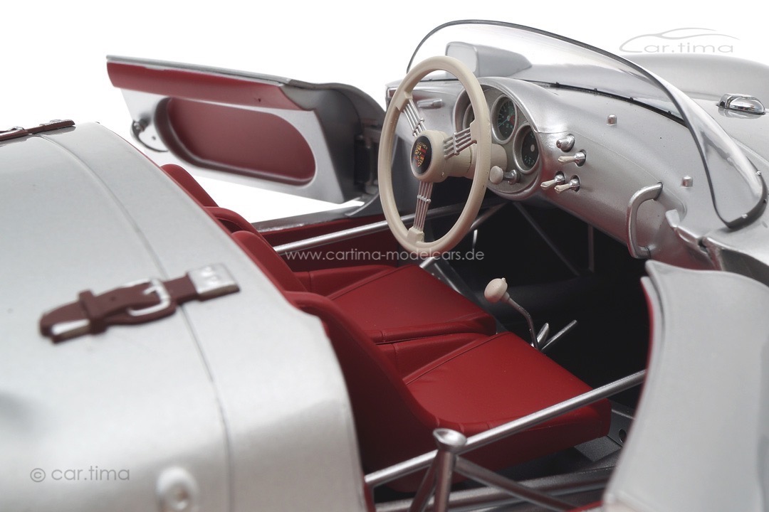 Porsche 550A Spyder 1956 silber KK Scale 1:12 KKDC120113 Porsche 550A Spyder 1956 silber KK Scale 1:12 KKDC120113