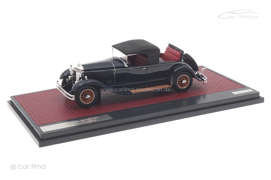 MX51302-241 MERCEDES 630 K Roadster by Murphy Noir - 1925 au 1/43 de