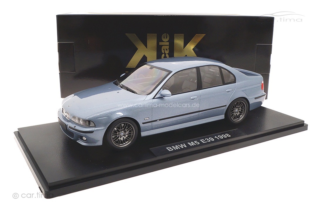 BMW M5 E39 Silverstone-blau met. KK Scale 1:18 KKDC181622