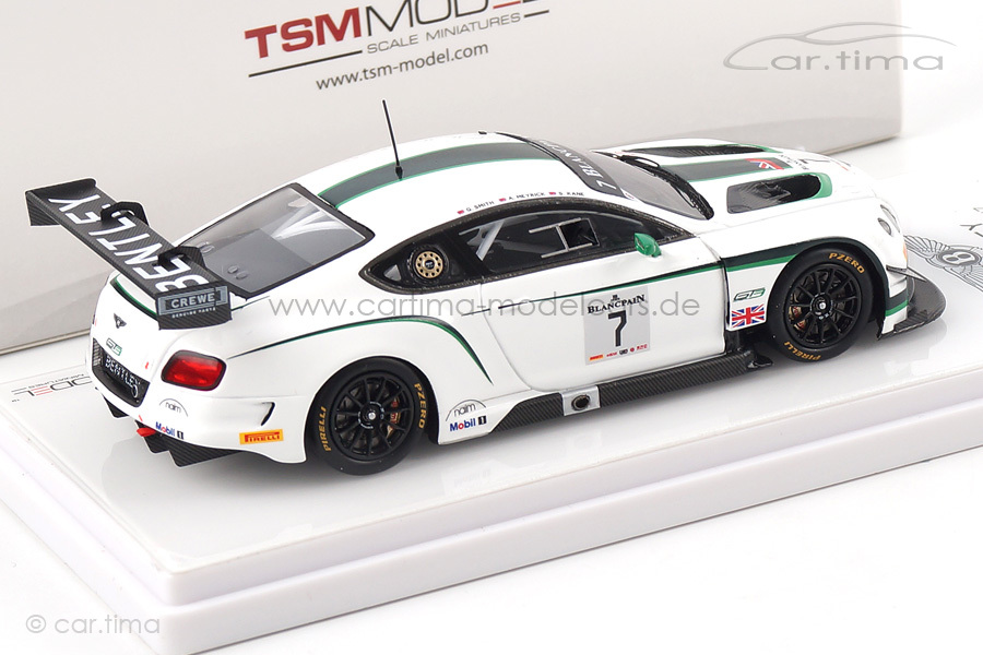 Bentley Continental GT3 Winner Blancpain Silverstone 2014 TSM 1:43 TSM154315