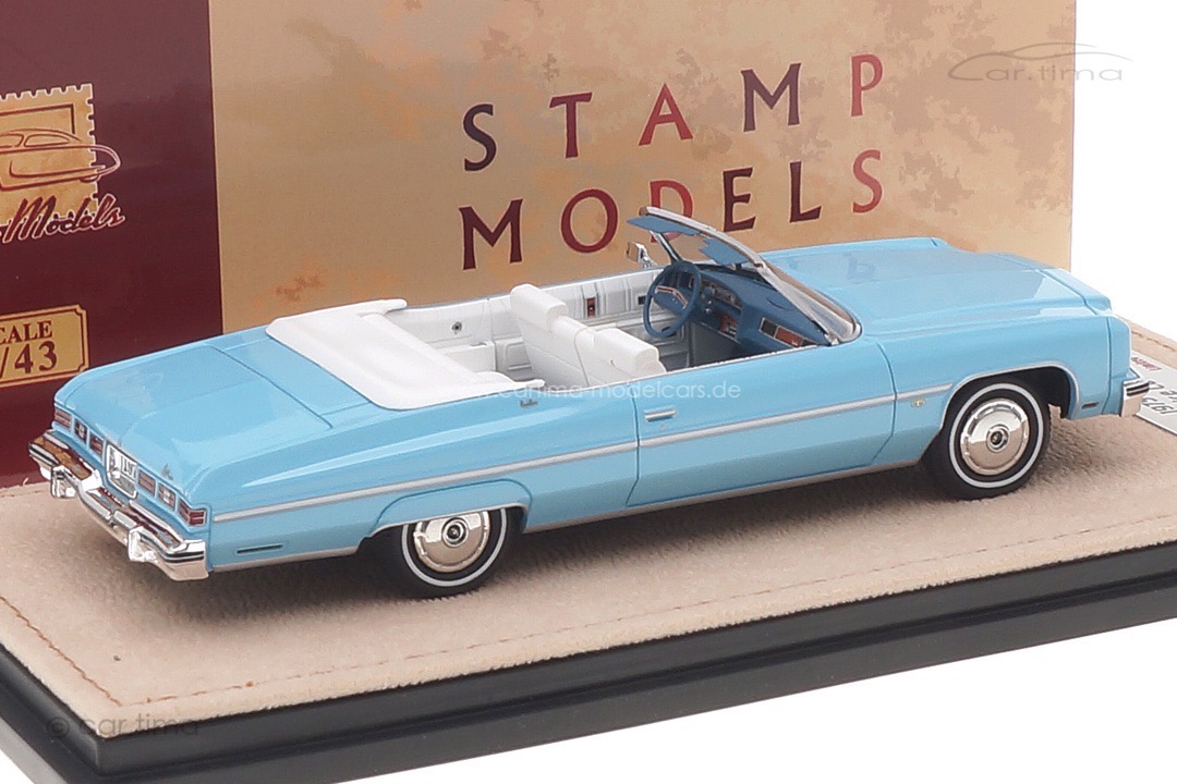 Chevrolet Caprice Convertible open 1975 Medium Blue Stamp Models 1:43 STM751005 Chevrolet Caprice Convertible open 1975 Medium Blue Stamp Models 1:43 STM751005