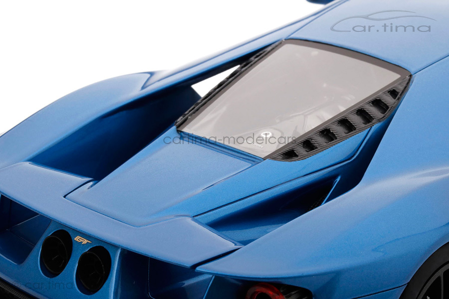Ford GT North American Auto Show 2015 Liquid blue TopSpeed 1:18 TS0004 Ford GT North American Auto Show 2015 Liquid blue TopSpeed 1:18 TS0004