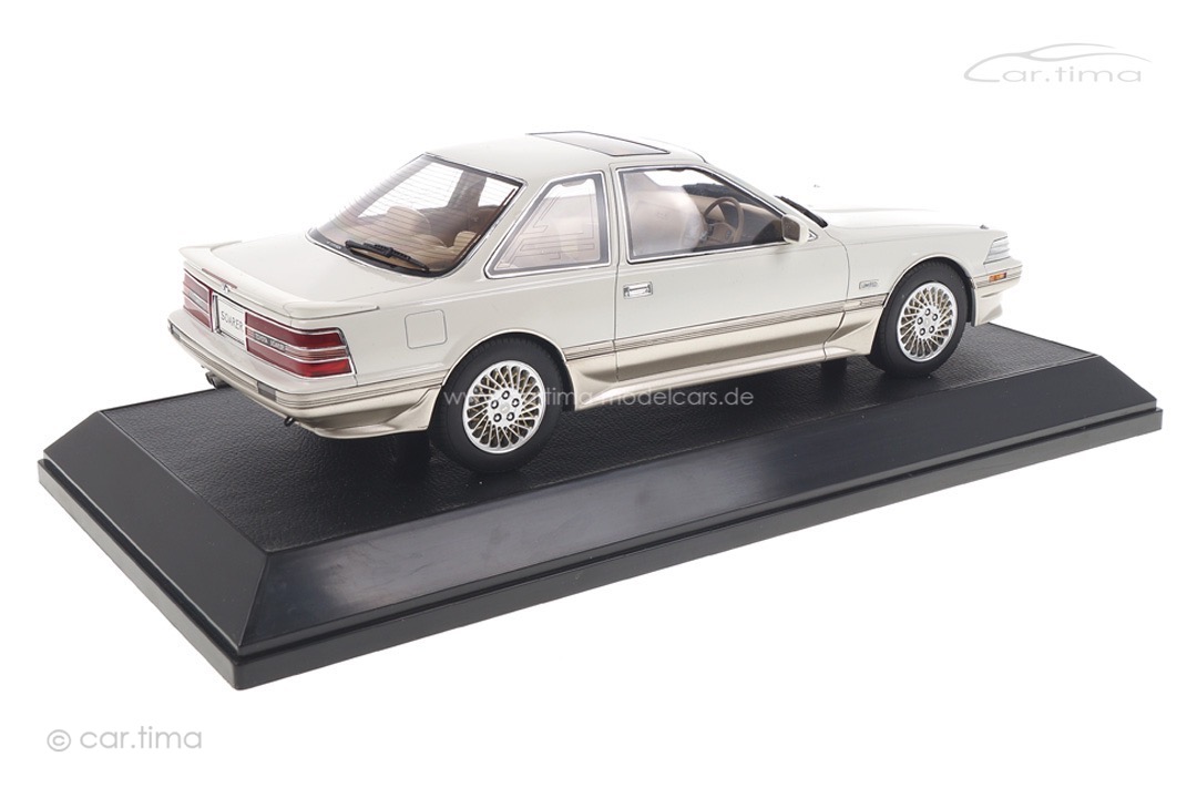 Toyota Soarer 2.0 GT-Twin Turbo L 1990 (GZ20) Crystal white Hobby Japan 1:18 HJ1801FWS