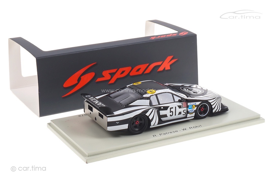 Lancia Beta Montecarlo Turbo 6h Silverstone 1979 Röhrl/Patrese Spark 1:43 S2289 Lancia Beta Montecarlo Turbo 6h Silverstone 1979 Röhrl/Patrese Spark 1:43 S2289
