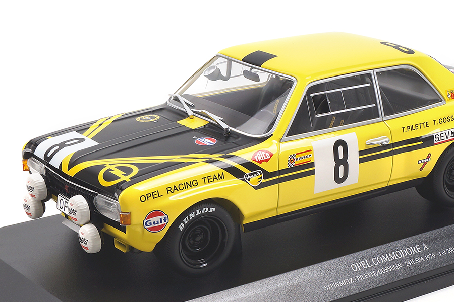 Opel Commodore 24h Spa 1970 Pilette/Gosselin Minichamps 1:18 155704608 Opel Commodore 24h Spa 1970 Pilette/Gosselin Minichamps 1:18 155704608