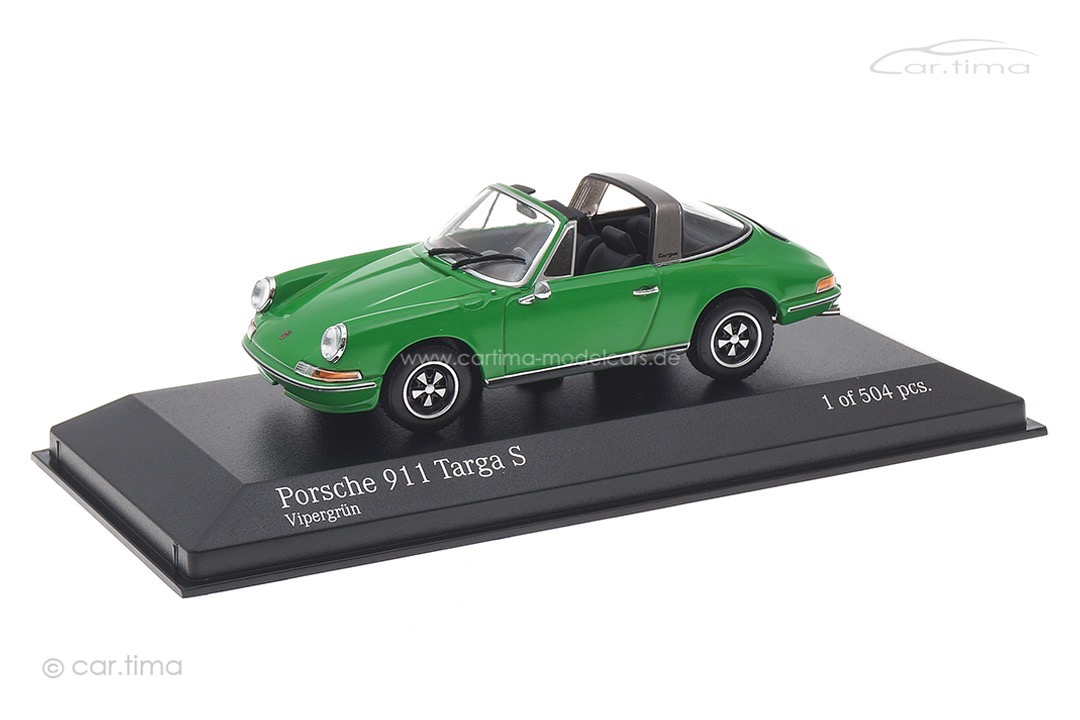 Porsche 911 Targa S 1972 Vipergrün Minichamps 1:43 410060161