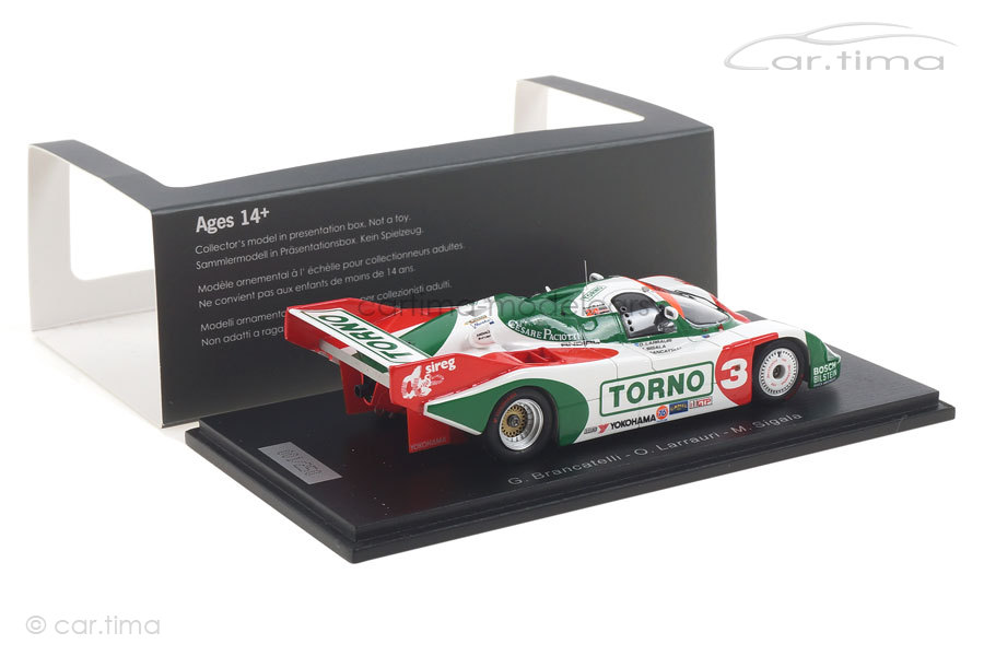 Porsche 962 24h Daytona 1988 Brancatelli/Larrauri/Sigala Spark 1:43 CA04319007 Porsche 962 24h Daytona 1988 Brancatelli/Larrauri/Sigala Spark 1:43 CA04319007
