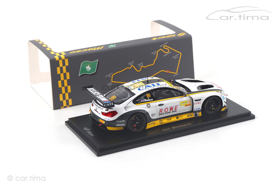 BMW M6 GT3 FIA GT World Cup Macau 2017 Tom Blomqvist Spark 1:43 SA148 BMW M6 GT3 FIA GT World Cup Macau 2017 Tom Blomqvist Spark 1:43 SA148