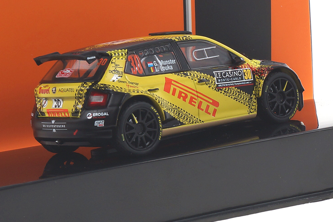 Skoda Fabia R5 Rallye Monte Carlo 2020 Munster/Louka IXO 1:43 RAM749 Skoda Fabia R5 Rallye Monte Carlo 2020 Munster/Louka IXO 1:43 RAM749
