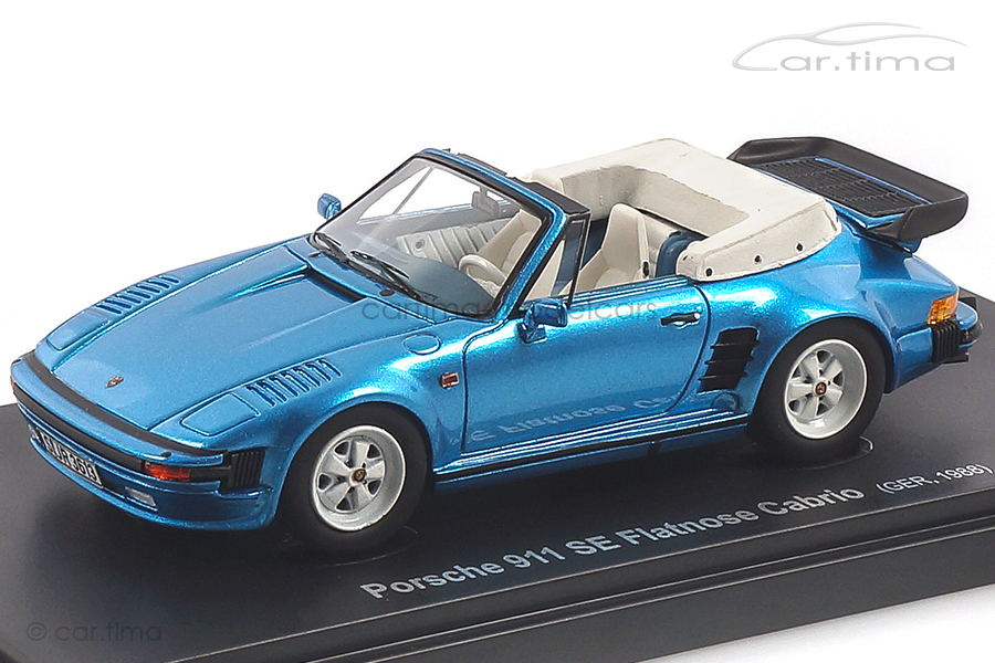 Porsche 911 (930) Turbo SE Flatnose Cabriolet Minervablaumet. Avenue43 1:43 60045 Porsche 911 (930) Turbo SE Flatnose Cabriolet Minervablaumet. Avenue43 1:43 60045
