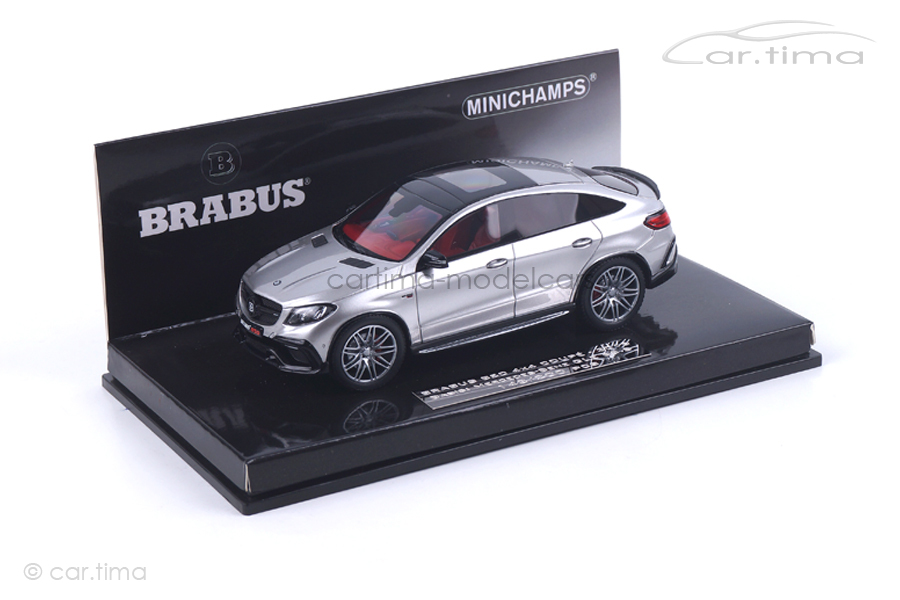 Brabus 850 4x4 Coupe auf Basis Mercedes-Benz AMG GLE 63 S silber Minichamps 1:43 437034314