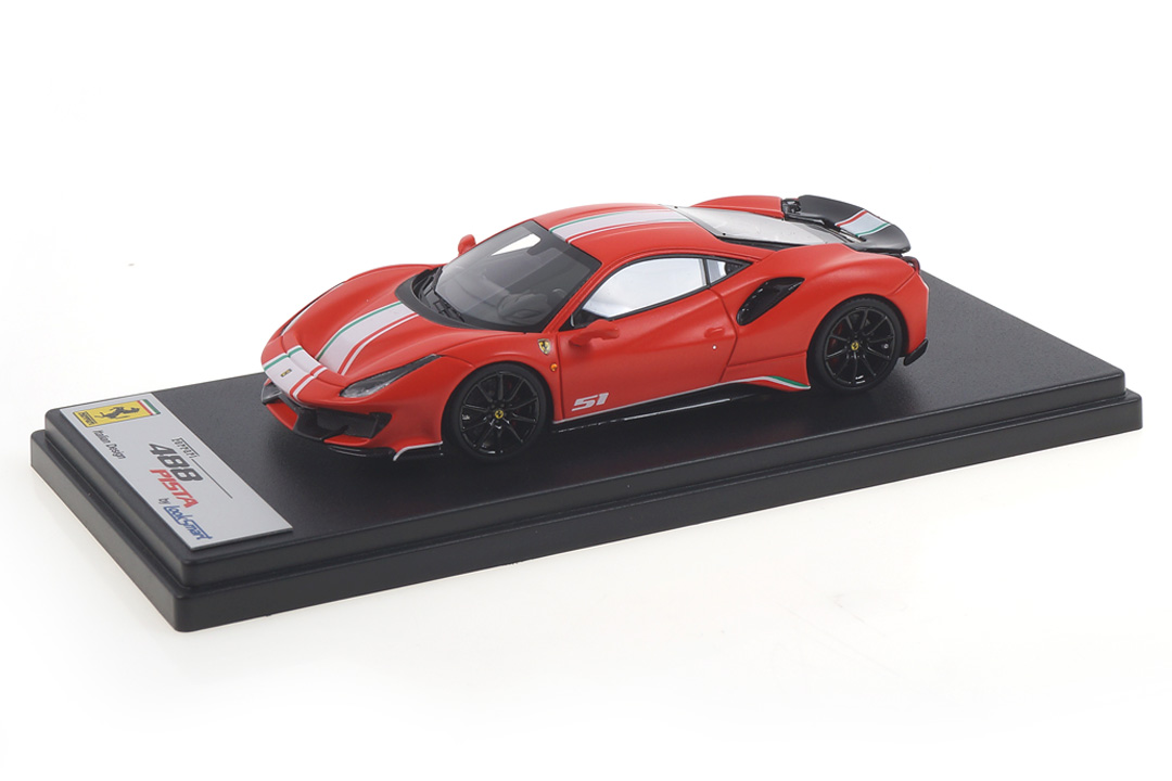 Ferrari 488 Pista Piloti Rosso F1 LookSmart 1:43 LS488PPE Ferrari 488 Pista Piloti Rosso F1 LookSmart 1:43 LS488PPE