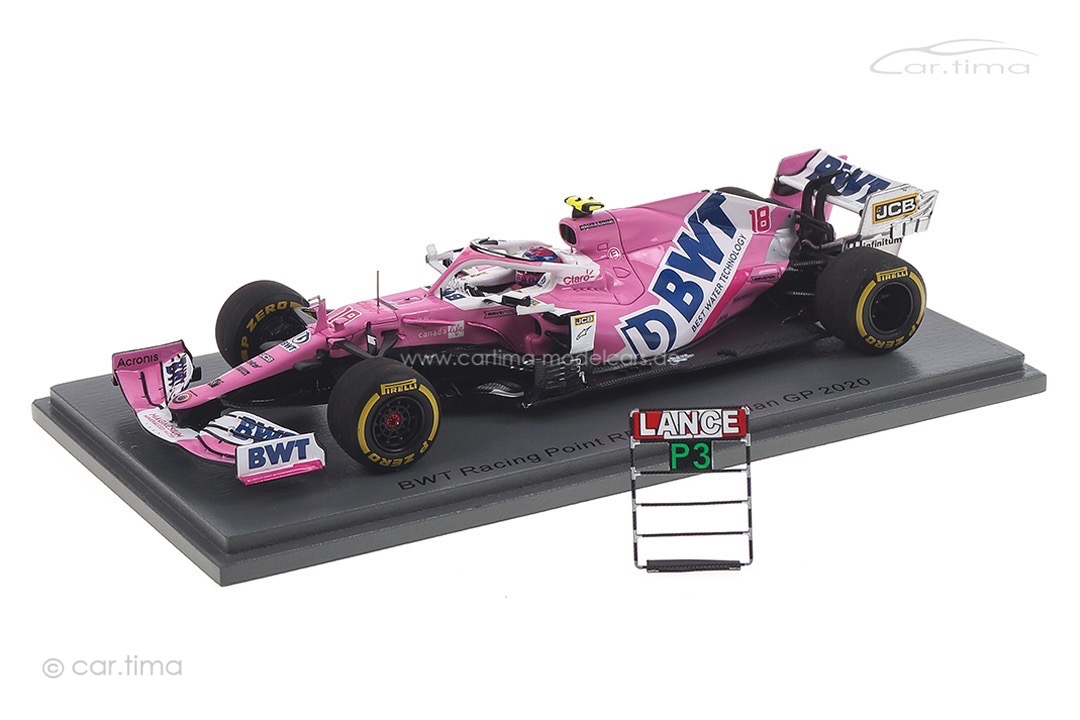 BWT Racing Point RP20 GP Italien 2020 Lance Stroll Spark 1:43 S6482 BWT Racing Point RP20 GP Italien 2020 Lance Stroll Spark 1:43 S6482