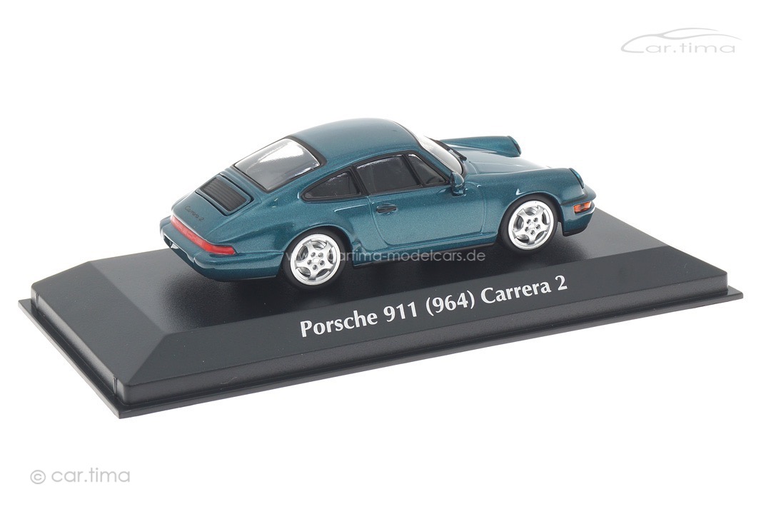 Porsche 911 (964) Carrera 2 türkis met. Minichamps 1:43 940062921 Porsche 911 (964) Carrera 2 türkis met. Minichamps 1:43 940062921