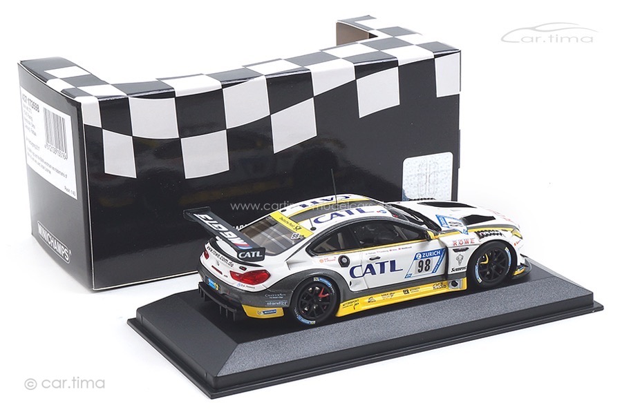BMW M6 GT3 24h Nürburgring 2017 Rowe Racing Westbrook Minichamps 1:43 437172698