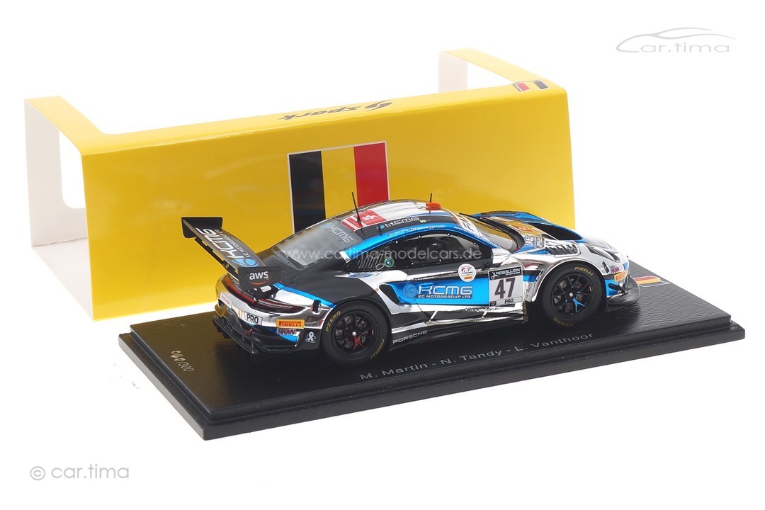 Porsche 911 GT3 R 24h Spa 2021 Martin/Tandy/Vanthoor Spark 1:43 SB433 Porsche 911 GT3 R 24h Spa 2021 Martin/Tandy/Vanthoor Spark 1:43 SB433