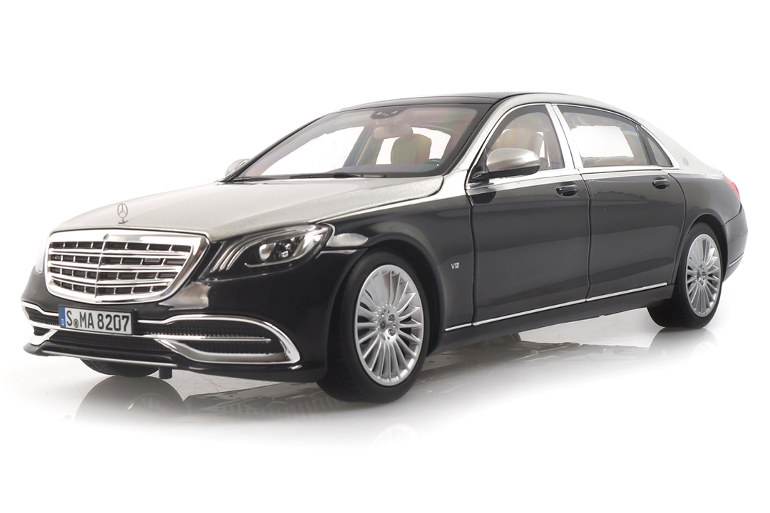 Mercedes-Maybach S650 2018 schwarz met./silber Norev 1:18 183427 Mercedes-Maybach S650 2018 schwarz met./silber Norev 1:18 183427