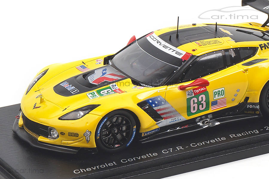Chevrolet Corvette C7.R 24h Le Mans 2018 Garcia/Magnussen/Rockenfeller Spark 1:43 S7030 Chevrolet Corvette C7.R 24h Le Mans 2018 Garcia/Magnussen/Rockenfeller Spark 1:43 S7030