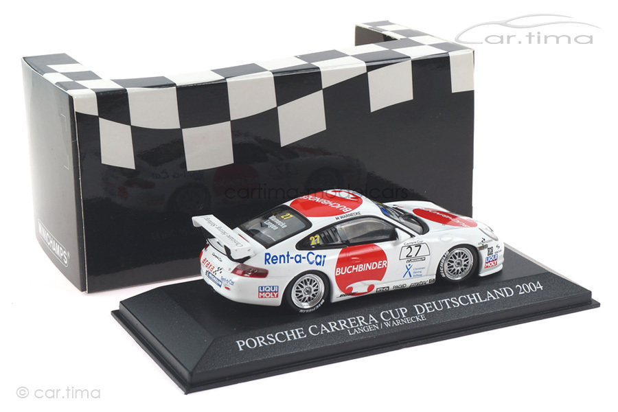 Porsche 911 GT3 Cup Carrera Cup 2004 Araxa Buchbinder Racing Minichamps 1:43 400046227 Porsche 911 GT3 Cup Carrera Cup 2004 Araxa Buchbinder Racing Minichamps 1:43 400046227