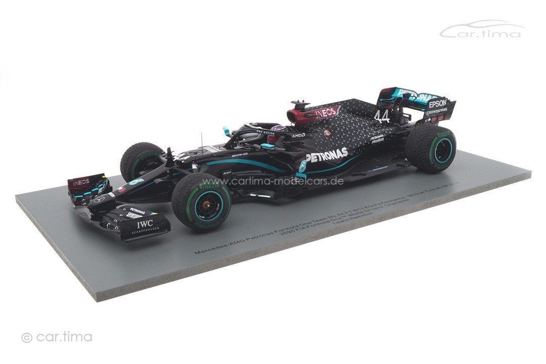 Mercedes-AMG F1 W11 Winner GP Türkei World Champion 2020 Lewis Hamilton Spark 1:18 18S567