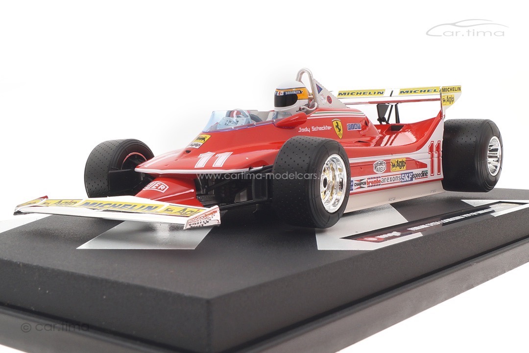 Ferrari 312 T4 Winner GP Monaco 1979 Jody Scheckter Bburago 1:18 18-16814JS Ferrari 312 T4 Winner GP Monaco 1979 Jody Scheckter Bburago 1:18 18-16814JS