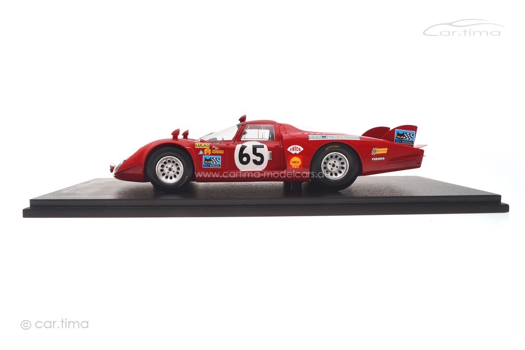 Alfa Romeo 33/2 24h Le Mans 1968 Trosch/von Wendt Spark 1:18 18S513 Alfa Romeo 33/2 24h Le Mans 1968 Trosch/von Wendt Spark 1:18 18S513