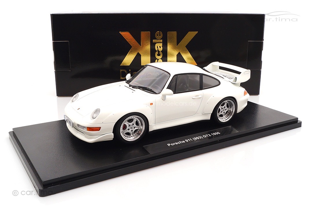 Porsche 911 (993) GT2 Weiß Speedline KK Scale 1:18 KKDC181424S