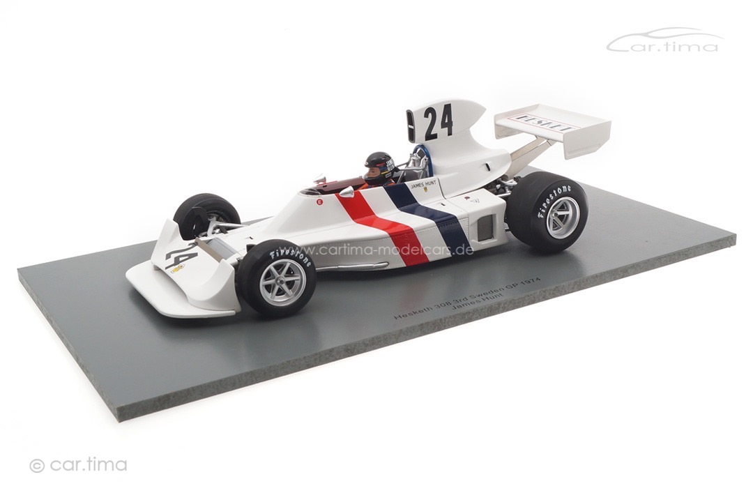 Hesketh 308 GP Schweden 1974 James Hunt Spark 1:18 18S575