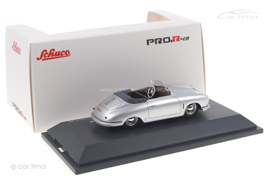 Porsche 356 Gmünd silber Schuco 1:43 450913100 Porsche 356 Gmünd silber Schuco 1:43 450913100